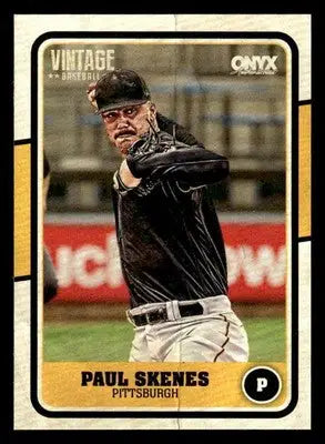 2025 Onyx Vintage #OVPASK Paul Skenes