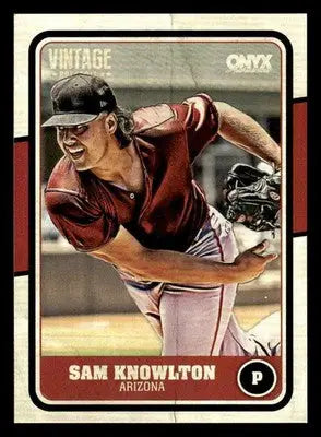 2025 Onyx Vintage #OVSAKN Sam Knowlton - Baseball Card Single