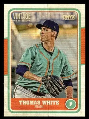 2025 Onyx Vintage #OVTHWH Thomas White - Baseball Card Single