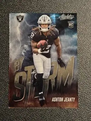 2025 Panini Absolute #1 Ashton Jeanty By Storm - Football Card Single