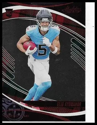 2025 Panini Absolute #122 Elijay Ayomanor Black Retail Rookie Tennessee Titans