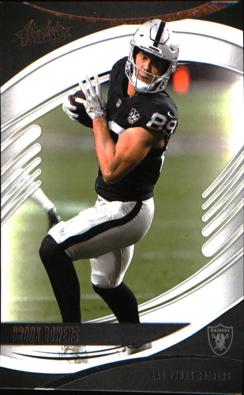 2025 Panini Absolute #17 Brock Bowers - Football Card Single