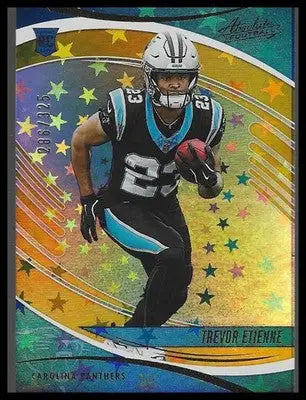 2025 Panini Absolute #189 Trevor Etienne Gold Stars #/325
