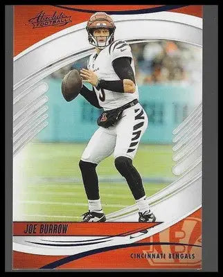 2025 Panini Absolute #37 Joe Burrow Blue