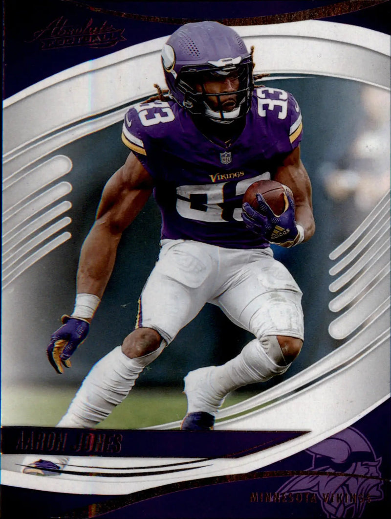 2025 Panini Absolute #40 Aaron Jones - Football Card Single
