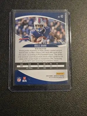 2025 Panini Absolute #43 Khalil Shakir Blue Diamonds #/425 - Football Card Single