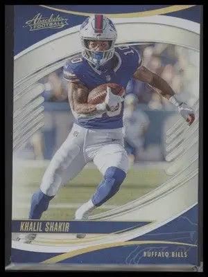 2025 Panini Absolute #43 Khalil Shakir Spectrum - Football Card Single