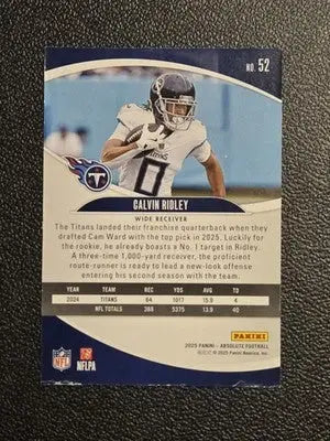 2025 Panini Absolute #52 Calvin Ridley Retail - Football Card Single
