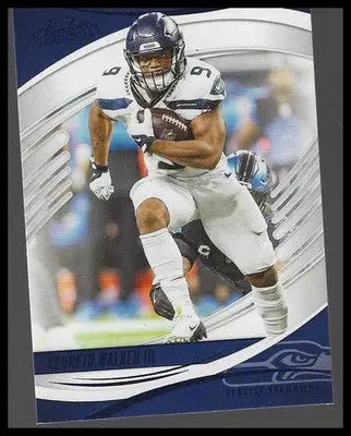 2025 Panini Absolute #57 Kenneth Walker III Blue
