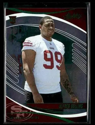 2025 Panini Absolute Alfred Collins #102 Green RC San Francisco 49ers - Football Card Single