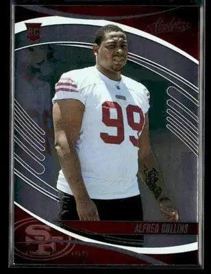2025 Panini Absolute Alfred Collins #102 Retail RC San Francisco 49ers - Football Card Single