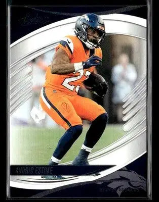 2025 Panini Absolute Audric Estime #21 Retail Denver Broncos - Football Card Single