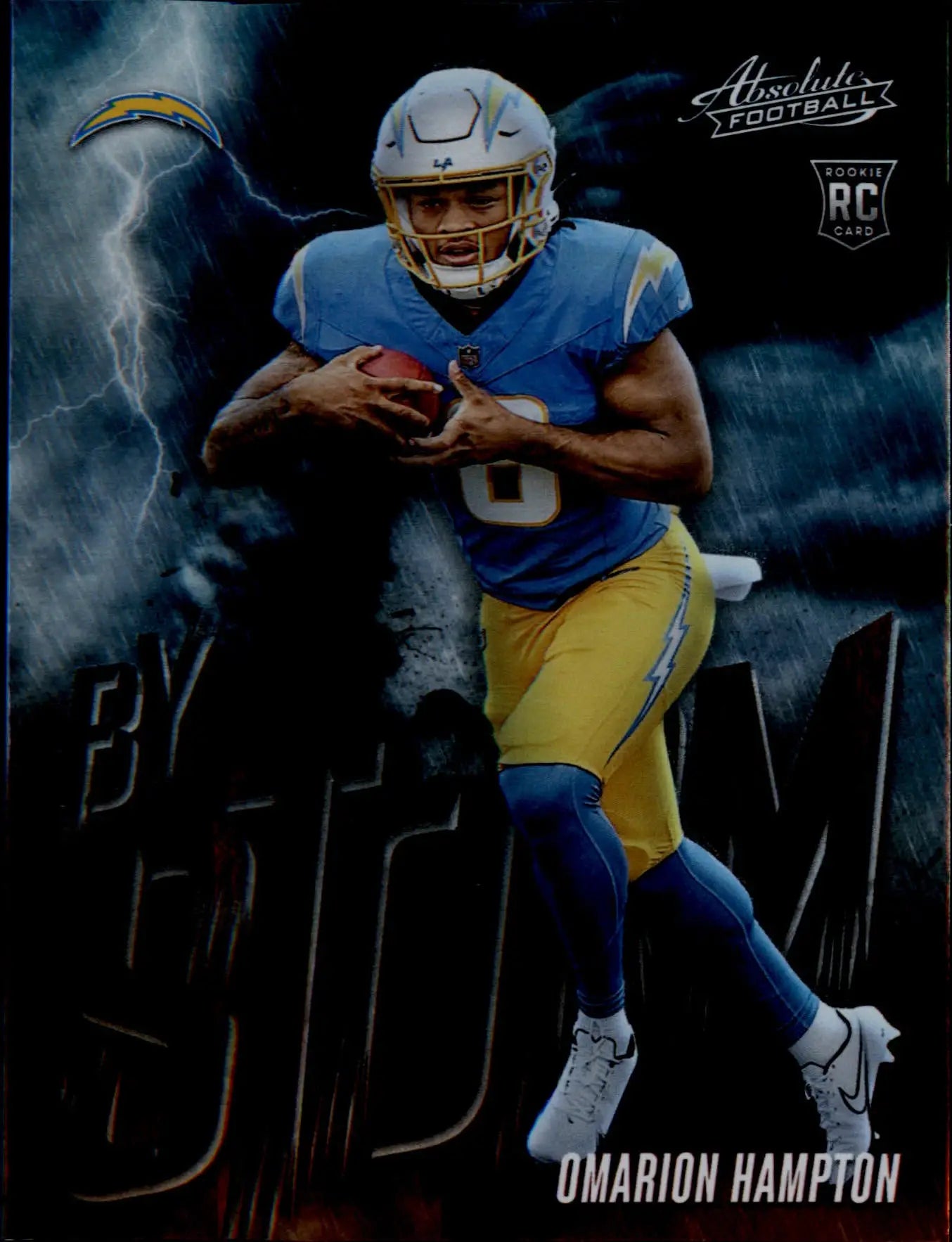 2025 Panini Absolute By Storm #12 Omarion Hampton RC - Football Card Single