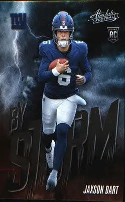 2025 Panini Absolute By Storm #7 Jaxson Dart - Football Card Single