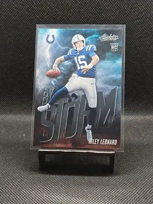 2025 Panini Absolute - By Storm Riley Leonard #14 (RC) - Football Card Single
