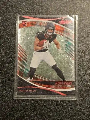 2025 Panini Absolute Countdown Calendar #138 Jayden Higgins - Football Card Single