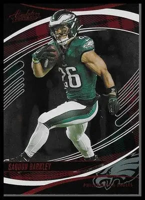 2025 Panini Absolute Countdown Calendar #2 Saquon Barkley Black Parallel
