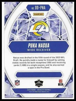 2025 Panini Absolute #DD-MRZ Malcolm Rodriguez Draft Diamonds Insert Lions NFL - Football Card Single
