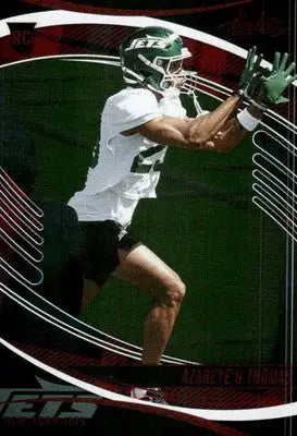 2025 Panini Absolute Football Azareye’h Thomas #107 RC Football - Football Card Single