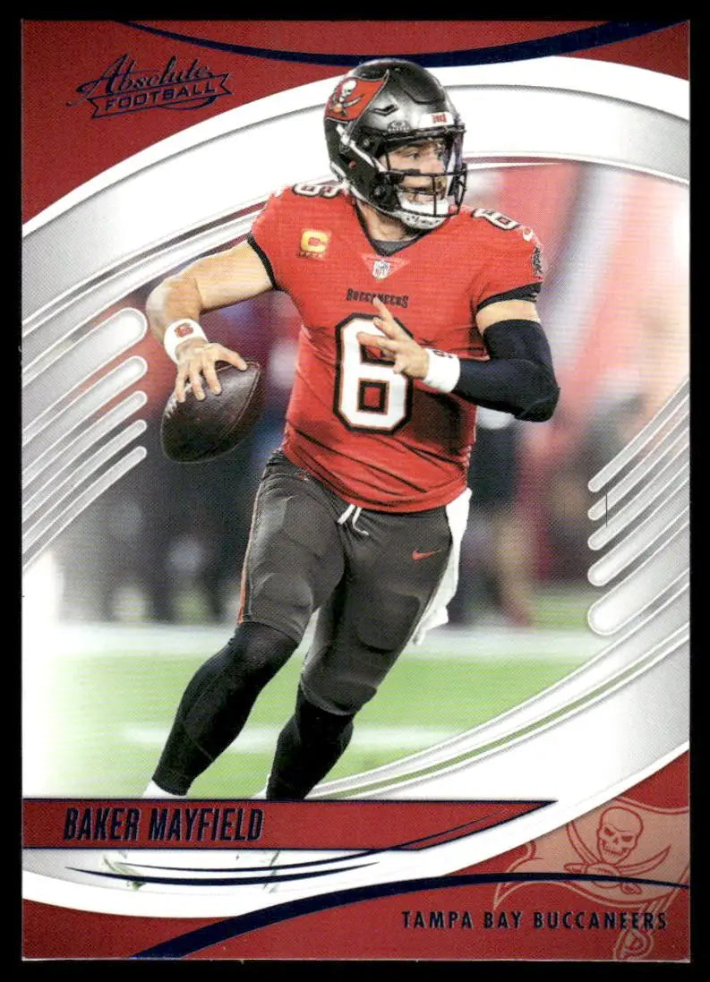 2025 Panini Absolute Football Baker Mayfield #61 Football - Football Card Single
