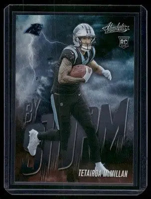 2025 Panini Absolute Football By Storm Tetairoa McMillan #No. 16 RC Football - Football Card Single