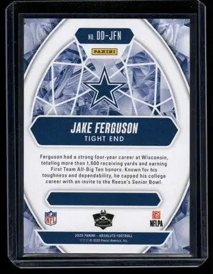 2025 Panini Absolute Football Draft Diamonds Jake Ferguson #DD-JFN Football - Football Card Single
