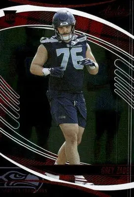 2025 Panini Absolute Football Grey Zabel #125 RC Football - Football Card Single