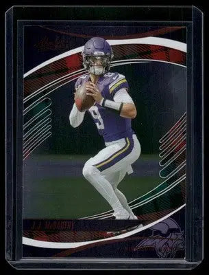 2025 Panini Absolute Football J.J. McCarthy #100 Football - Football Card Single