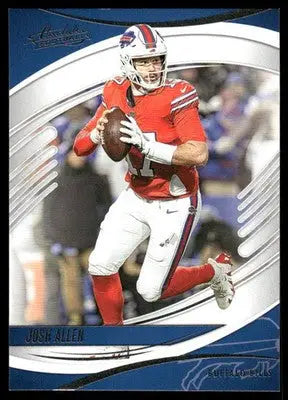 2025 Panini Absolute Football Josh Allen #10 Football - Football Card Single