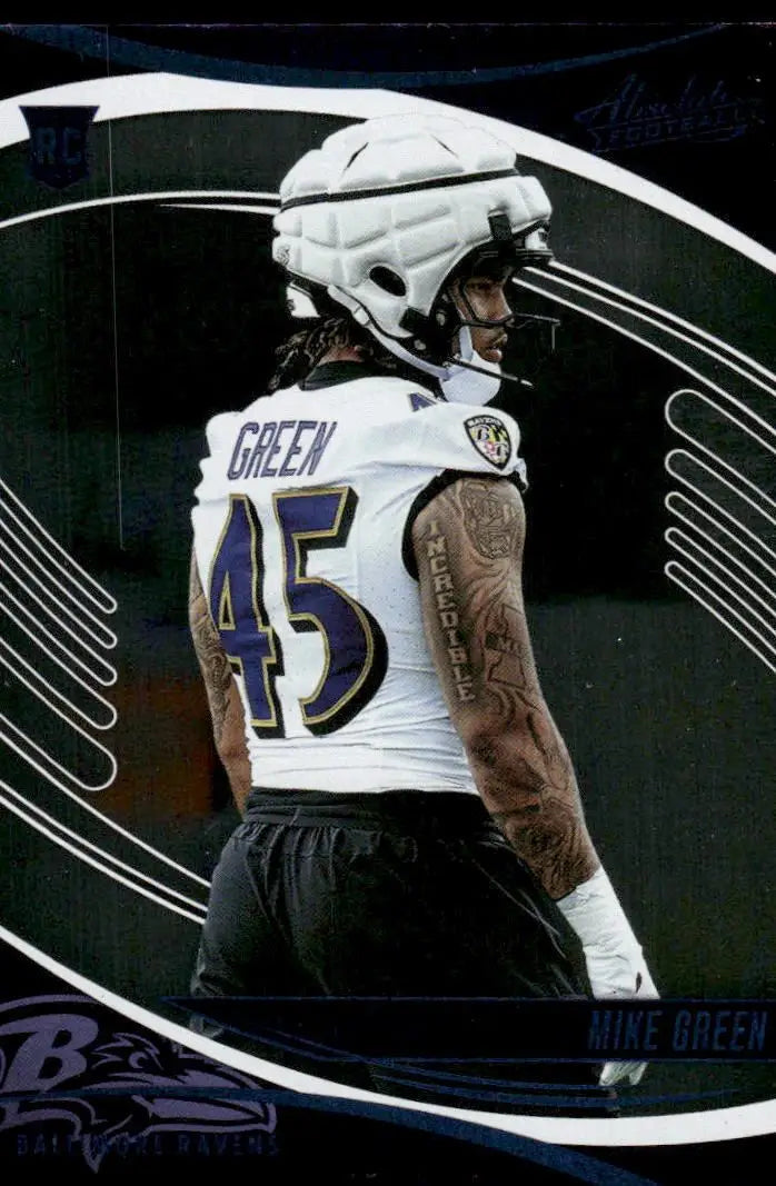2025 Panini Absolute Football Mike Green #160 RC Football - Football Card Single