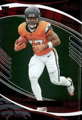 2025 Panini Absolute Football RJ Harvey #173 RC Football - Football Card Single