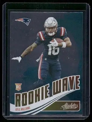 2025 Panini Absolute Football Rookie Wave Kyle Williams #RW-KWS RC Football - Football Card Single