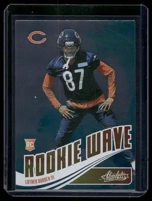 2025 Panini Absolute Football Rookie Wave Luther Burden III #RW-LBN RC Football - Football Card Single
