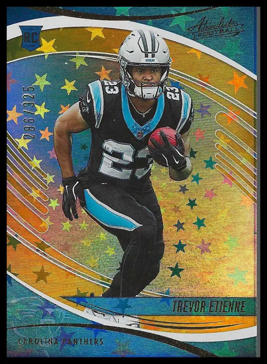 2025 Panini Absolute Gold Stars #189 Trevor Etienne Rookie #286/325 - Football Card Single