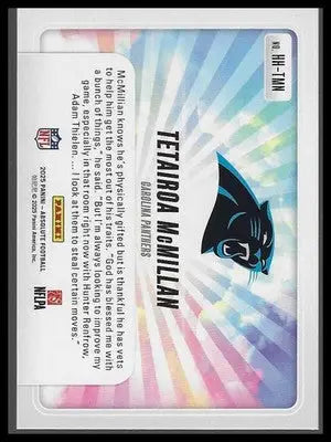 2025 Panini Absolute #HH-TMN Tetairoa McMillan Hog Heaven - Football Card Single