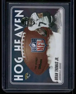 2025 Panini Absolute Hog Heaven Brian Thomas Jr. #HH-BTJ Football - Football Card Single