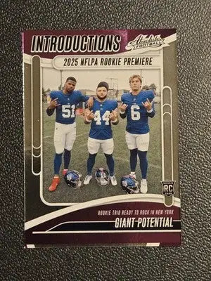 2025 Panini Absolute #I-CSO Giant Potential Introductions - Football Card Single