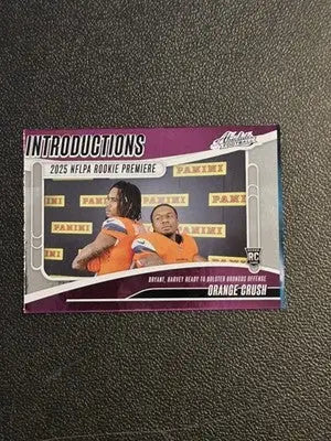2025 Panini Absolute #I-PBT Orange Crush Introductions off-centered - Football Card Single