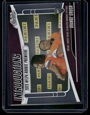 2025 Panini Absolute Introductions Harvey Bryant #I-PBT RC Football - Football Card Single