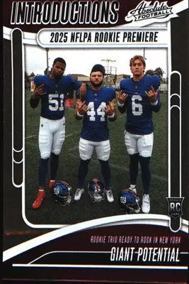 2025 Panini Absolute Introductions #I-CSO Giant Potential - Football Card Single