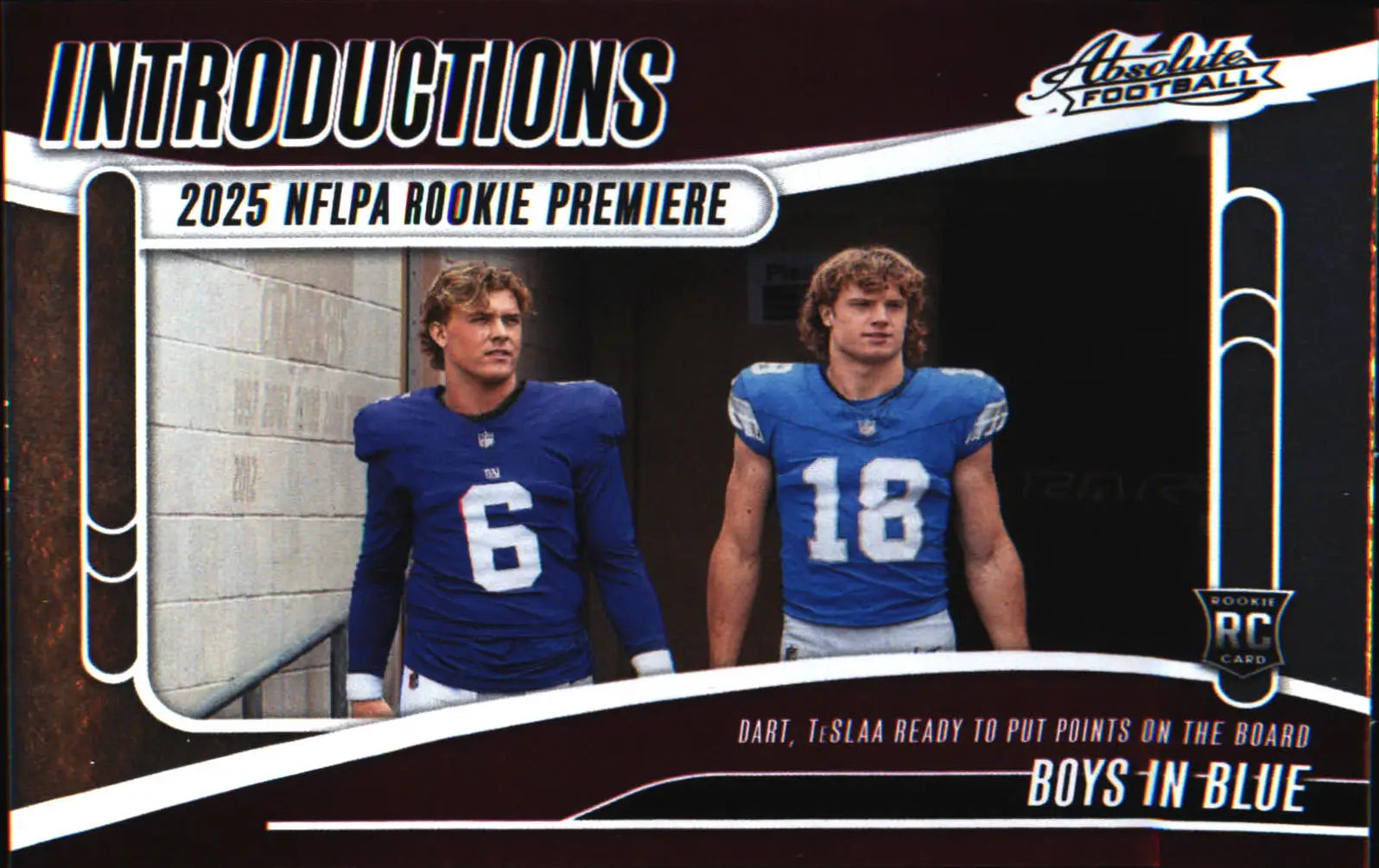 2025 Panini Absolute Introductions #I-JDT Boys In Blue