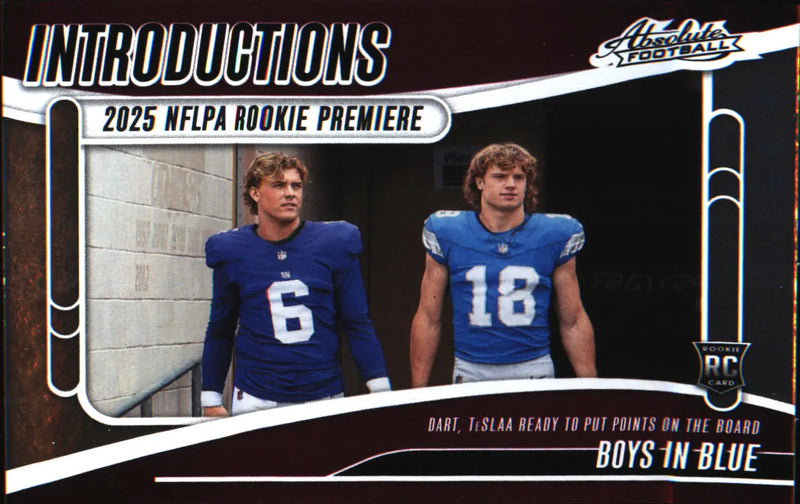 2025 Panini Absolute Introductions #I-JDT Boys In Blue