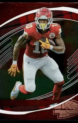 2025 Panini Absolute Isiah Pacheco #92 Red Plaid Football - Football Card Single