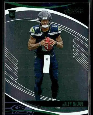 2025 Panini Absolute Jalen Milroe #132 Green Foil RC Seattle Seahawks - Football Card Single