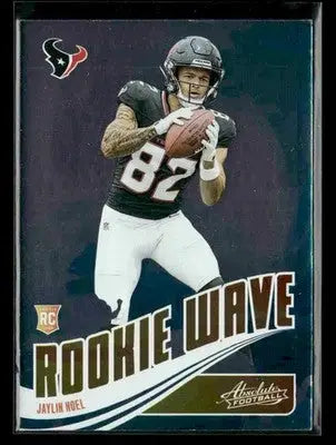 2025 Panini Absolute Jaylin Noel #RW-JNL Rookie Wave Houston Texans - Football Card Single