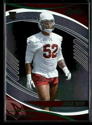2025 Panini Absolute Jordan Burch #143 Green RC Arizona Cardinals - Football Card Single