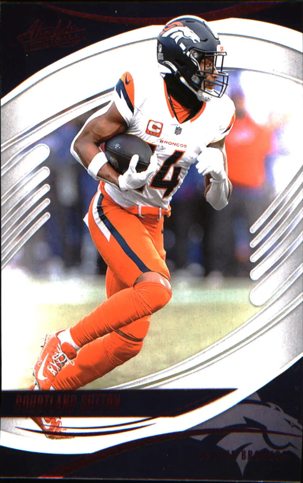 2025 Panini Absolute Pink #47 Courtland Sutton - Football Card Single