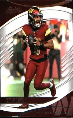 2025 Panini Absolute Retail #44 Jayden Daniels - Football Card Single