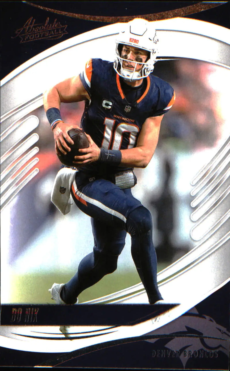 2025 Panini Absolute Retail #65 Bo Nix - Football Card Single
