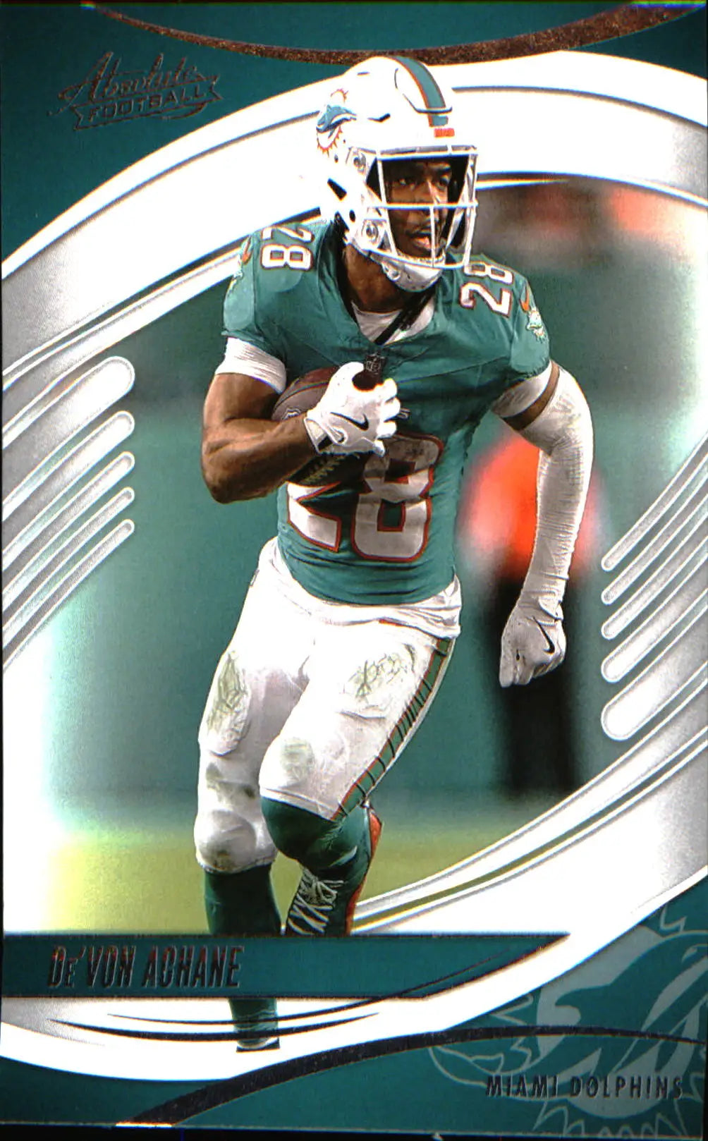 2025 Panini Absolute Retail #85 De’Von Achane - Football Card Single